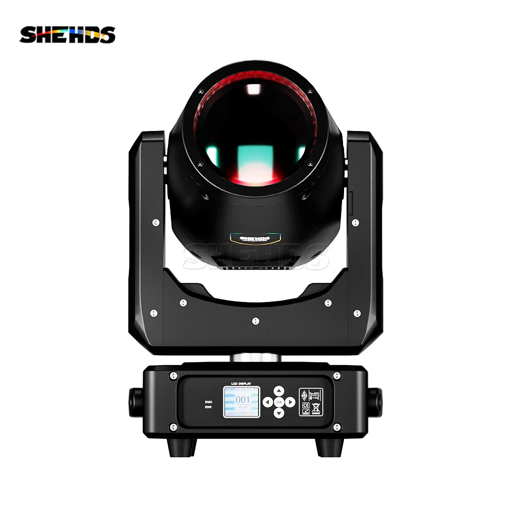 Imagem -02 - Shehds-beam Moving Head Lighting com Flight Case Lâmpada Arco-íris Casamento Boate Teatro 230w 7r Pcs Nova Chegada