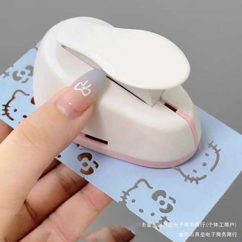 سانريو مرحبا كيتي آلة النقش كبيرة الحجم حساب اليد النقش نمط Diy بها بنفسك آلة طباعة المواد اليدوية الهدايا