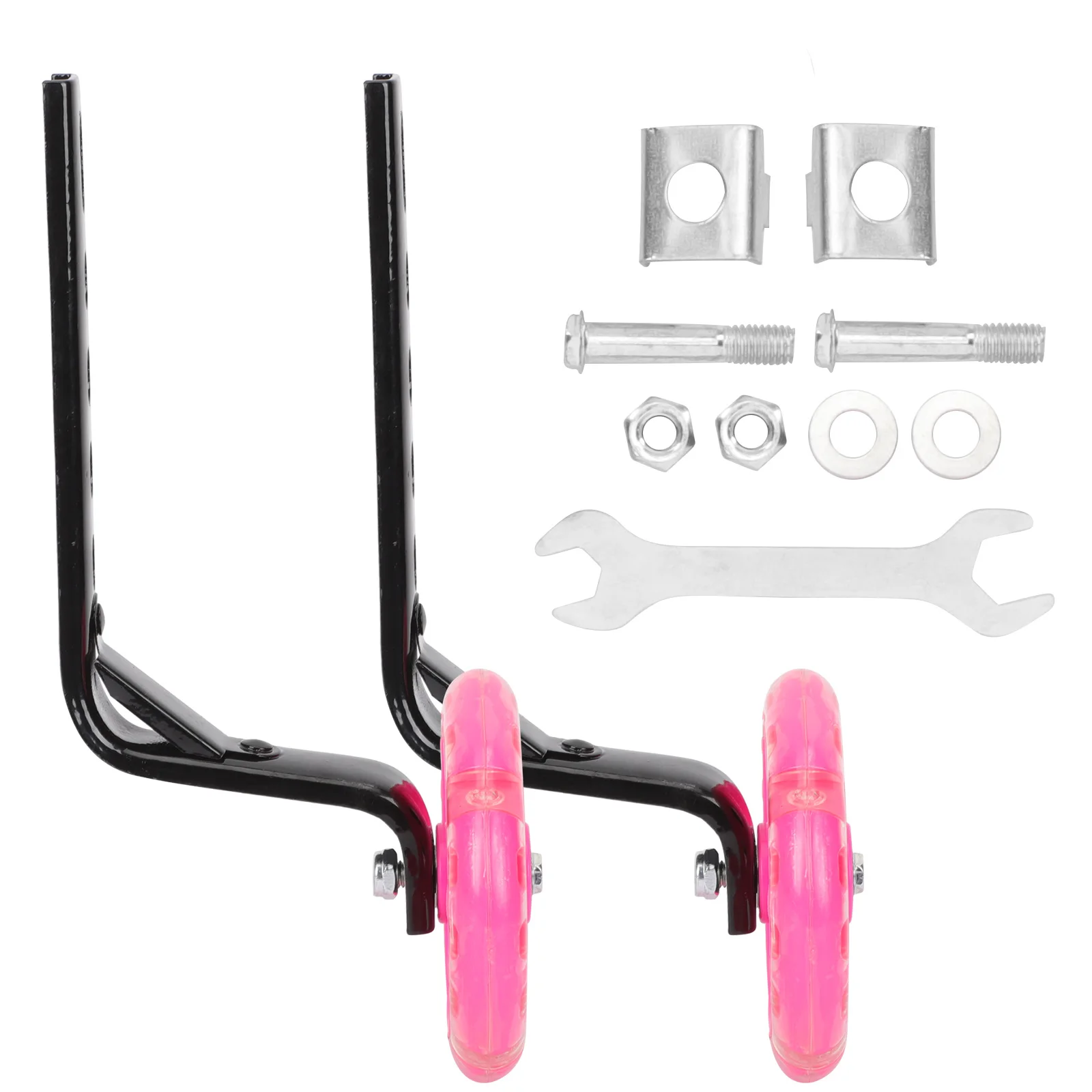 

2 Pcs Training Wheels for Kids Bikes 12-20 Inch Auxiliary Stabilizer Glow Wheels For Children Bike Dark Bike Accessories