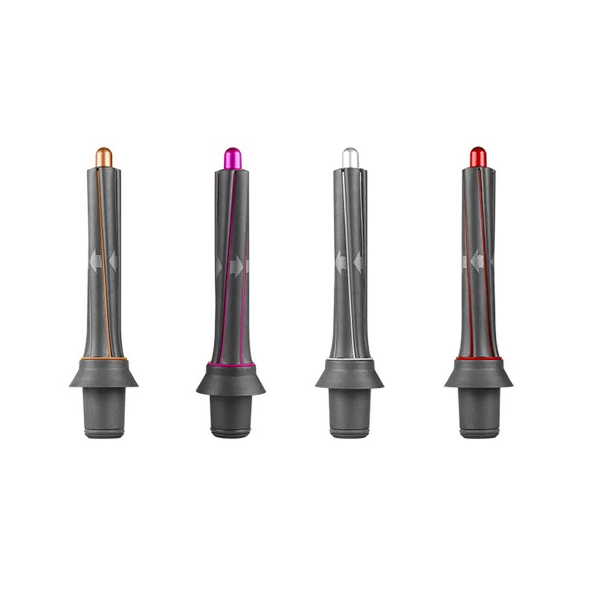 Фен для завивки волос, автоматическая насадка для завивки для Dyson, суперзвуковой фен, стайлер для волос, цилиндрическая расческа, золото