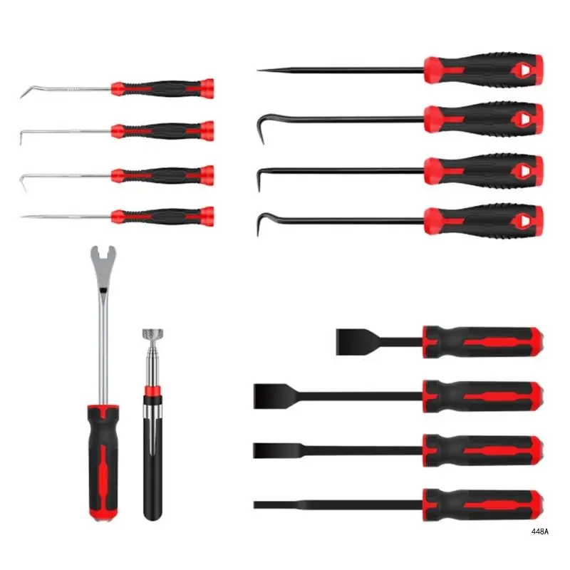 Professional Tool Set Seal Extractor Kits for Removing & Installing Seals Essential Kit for Mechanics & Motorcyclists