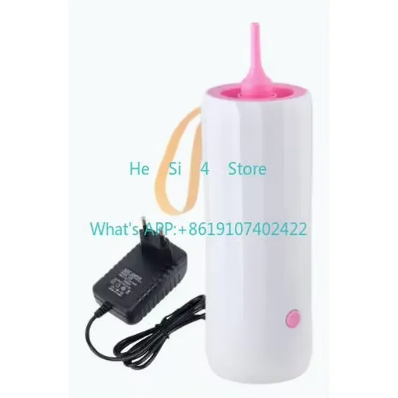 Long strip electric balloon pump motor automatic inflator inflatable ball machine can be filled with double-layer balloon