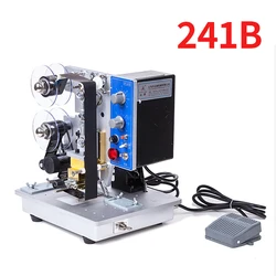 Electric Coding and Hot Stamping Machine Ribbon Code Printer Color Strip Automatic Coding Machine for Bag Expiry Date Printing