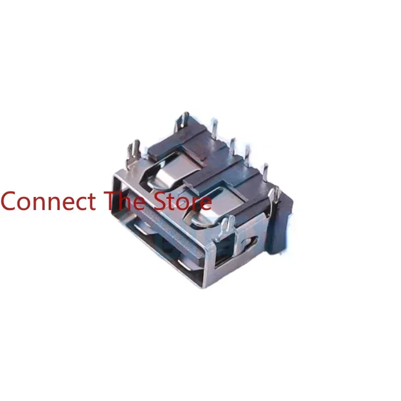 

USB-разъем USB-240-BRW, тип A, гнездовой, угловой, 10 шт.