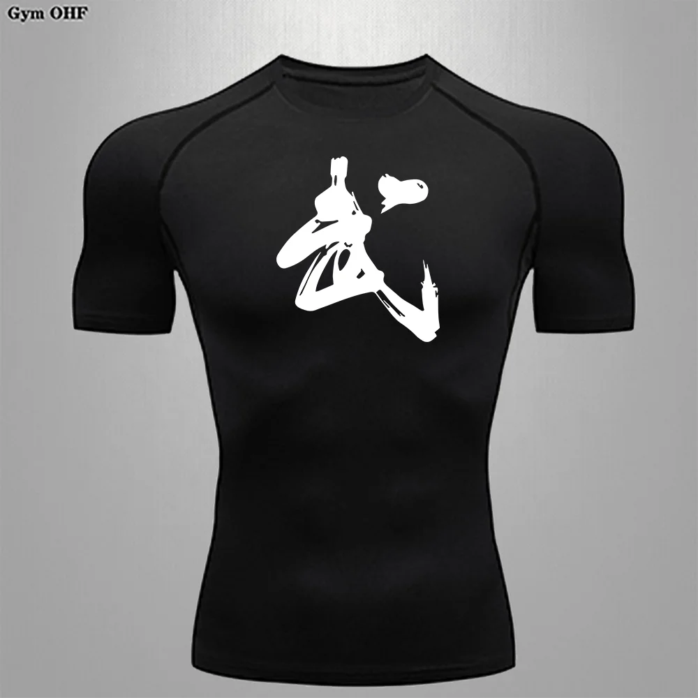 Quick-drying T shirt Running Tracksuit Compression Training Shaping Tights High Elastic Top Breathable Running Short Sleeve