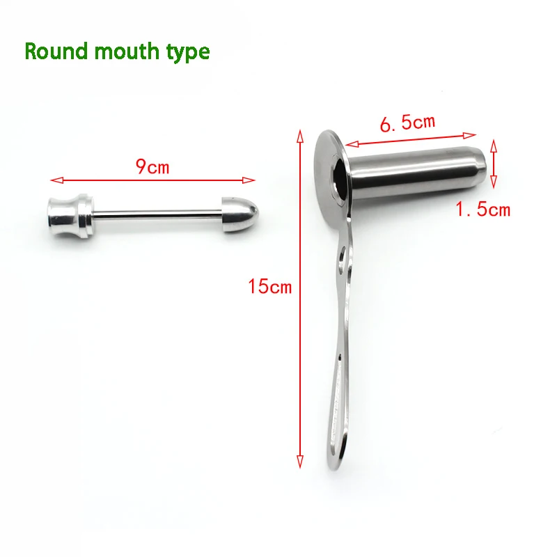 Stainless Steel Anoscope Clamp Type Round Mouth Type Horn Type Anal Reamer With Anal Reamer Applied Medicine Examination Endosco