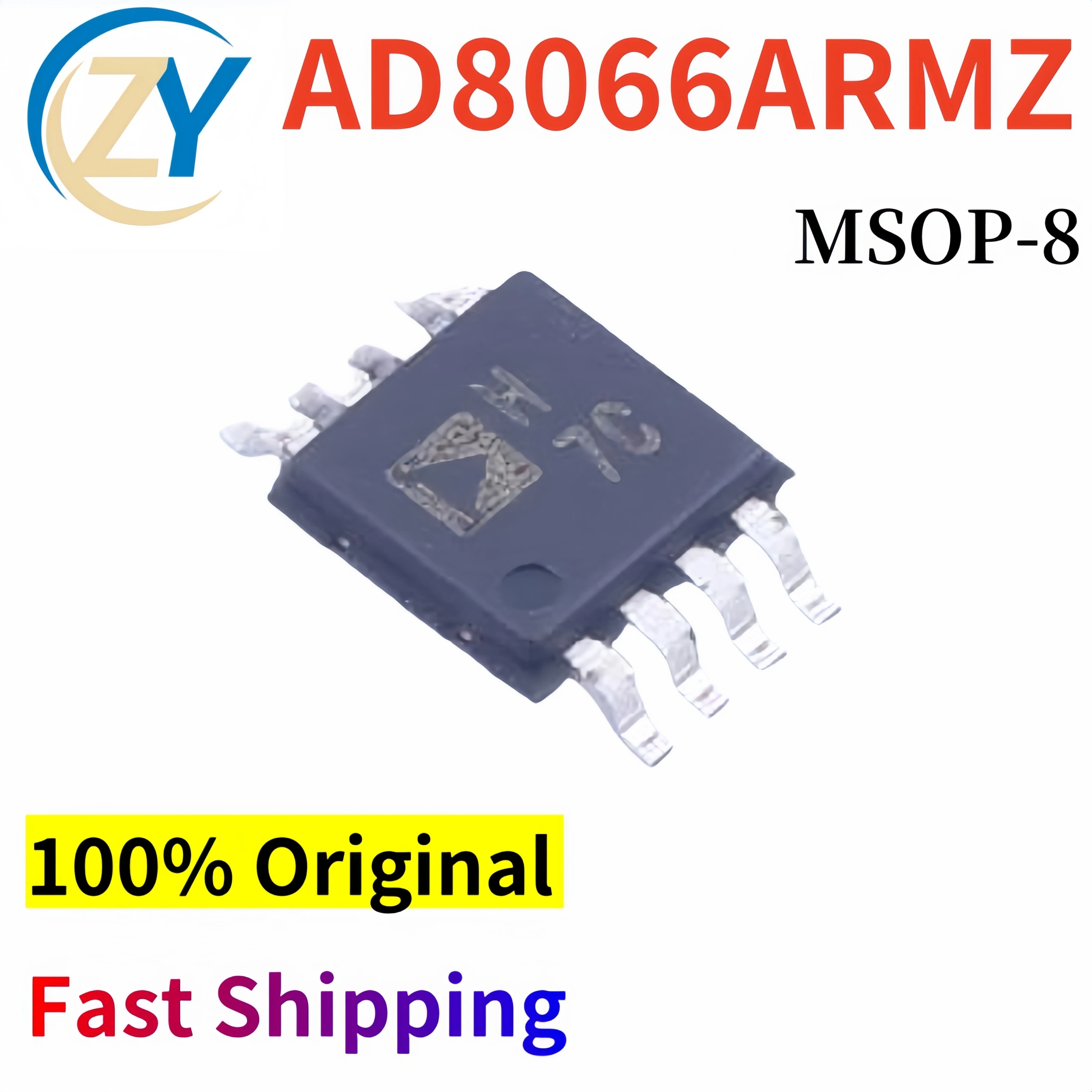 (2pcs) AD8066 Amplifiers AD8066ARMZ MSOP-8 145MHz 100% Original & In Srock