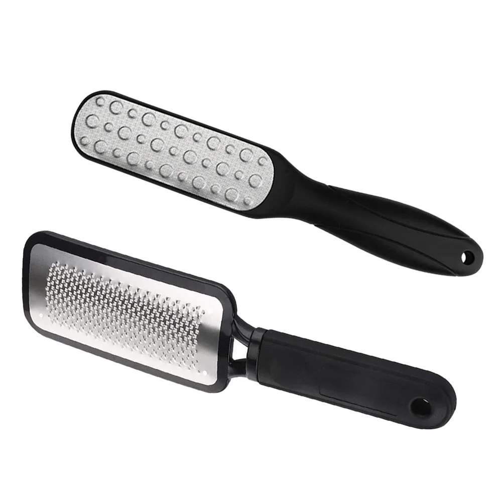 

2Pcs Simple Design Foot Skin Care Tool Durable Dead Skin Remover Safe for Feet Men Women Foot Scraping Plate Calluses Remover