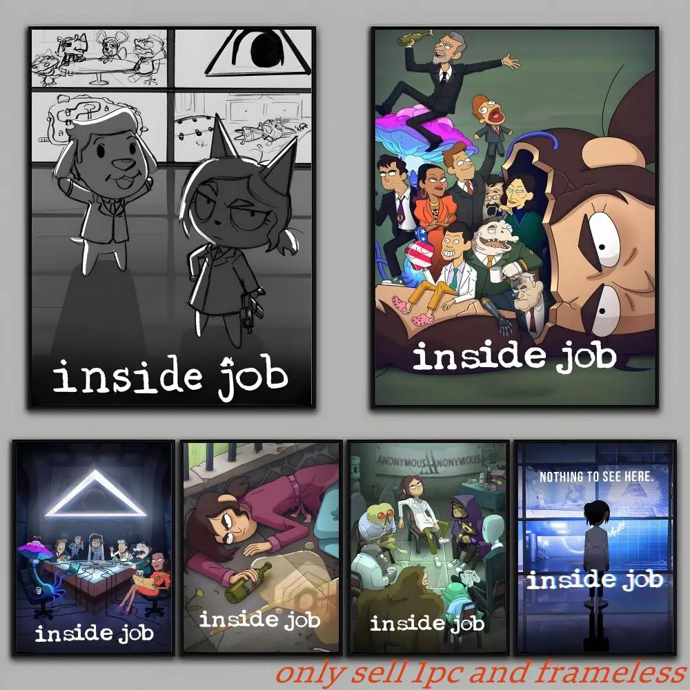 I-inside Job Anime Poster Art With Prints Home Bedroom Living Room Decoration Gift
