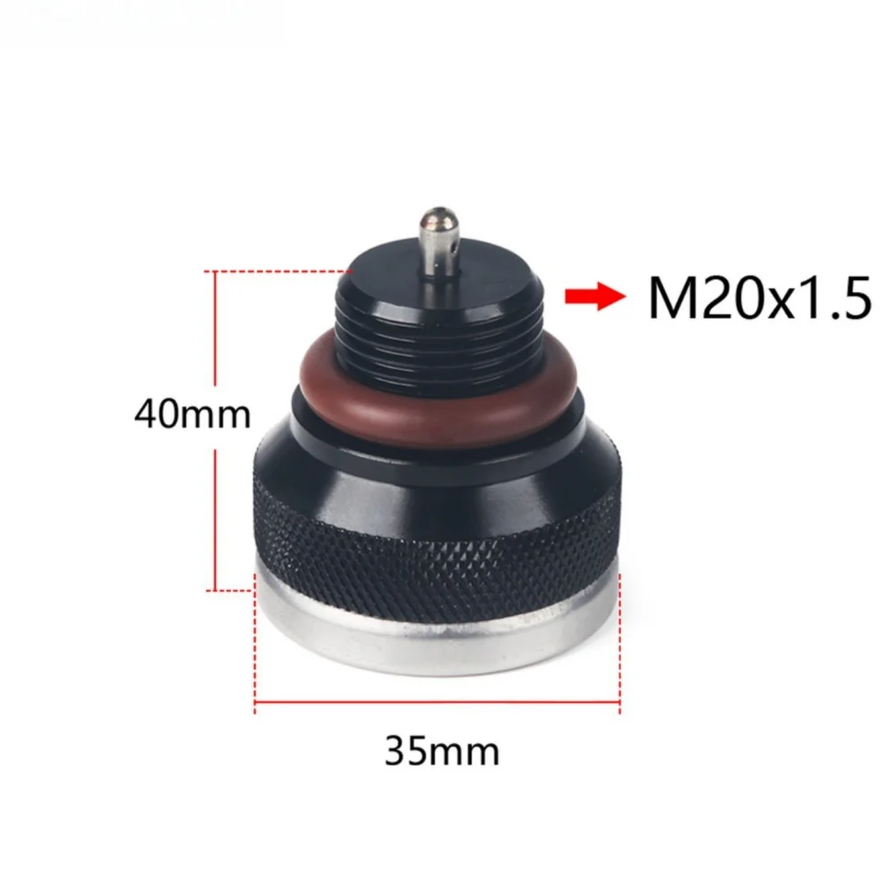 Aluminum Alloy Oil for temp Gauge M20x1.5 Thread for Haojue TR300 for x350 Motorcycle 0-200C Range Compact 7x7x5cm Design