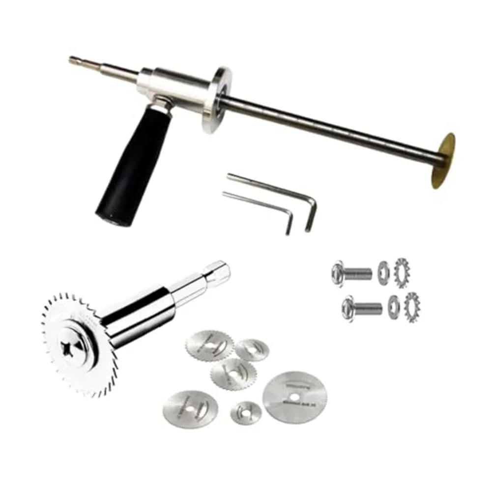 Ergonomic Design Adjustable Length Cutter DIY Projects 8 Cutting Discs Included Lightweight And Easy To Handle