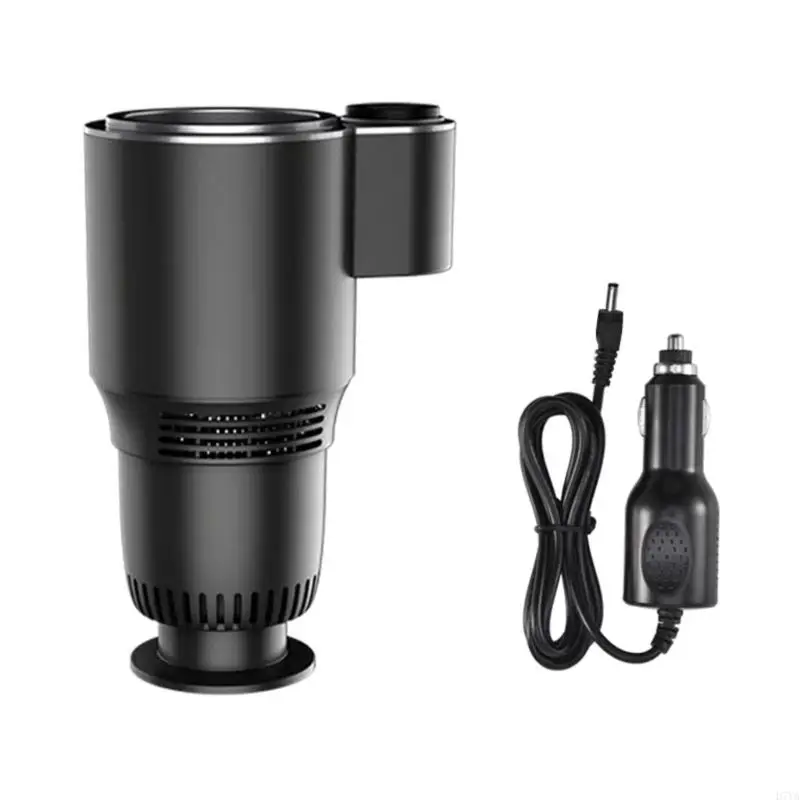 

Digital Car Cup Warmer for Beverage 12V Vehicle Heated Cooling Cup Holder D7YA