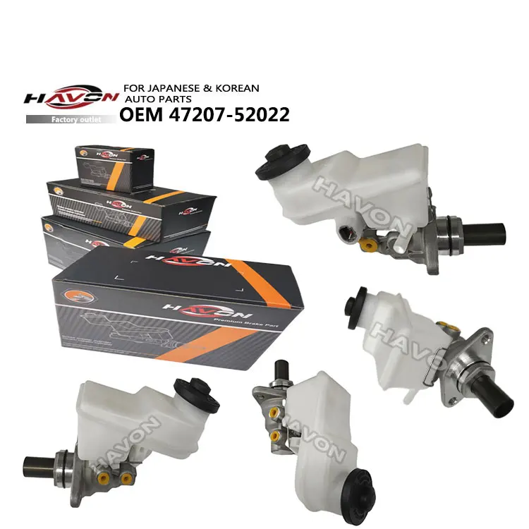المصنع مباشرة حار بيع OEM 47207-52022 قطع غيار السيارات الحديد والألومنيوم الفرامل أسطوانة رئيسية لتويوتا