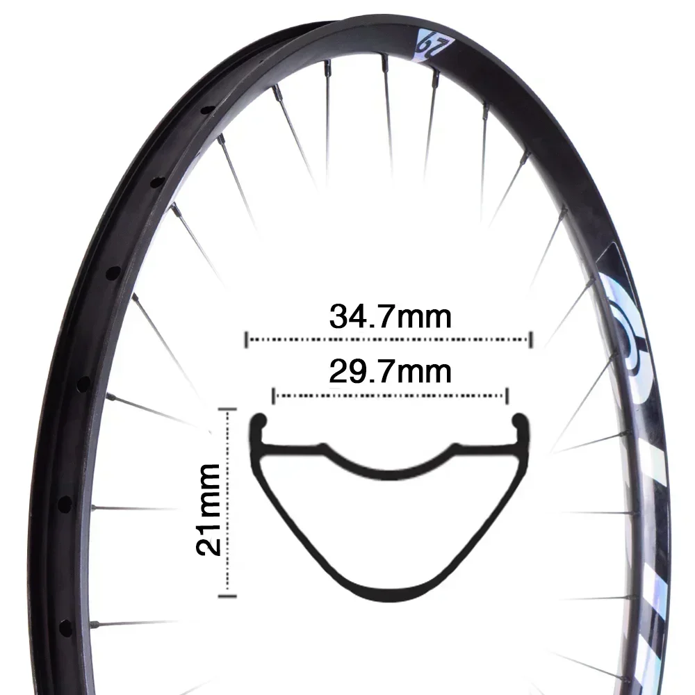 ZTTO MTB AM DH Tubeless Wheelset 27.5 29 Rear Wheel 32Holes Disc Brake Hub 36T Ratchet 148 Boost Hub 142 Thru Axle 10x141 135 QR