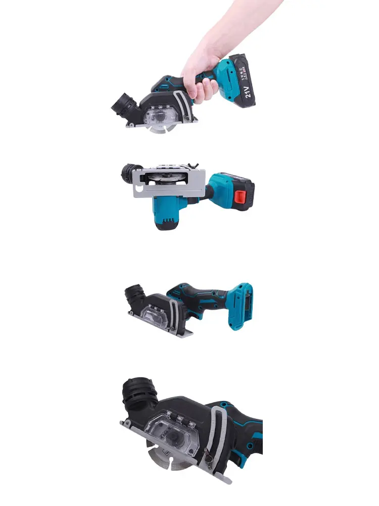 Angle Grinder Cordless Mini 3 Inch Electirc CUT OFF Tools Cutting Circular Saw Machine Power Tool For Makita Dewalt 21V Battery