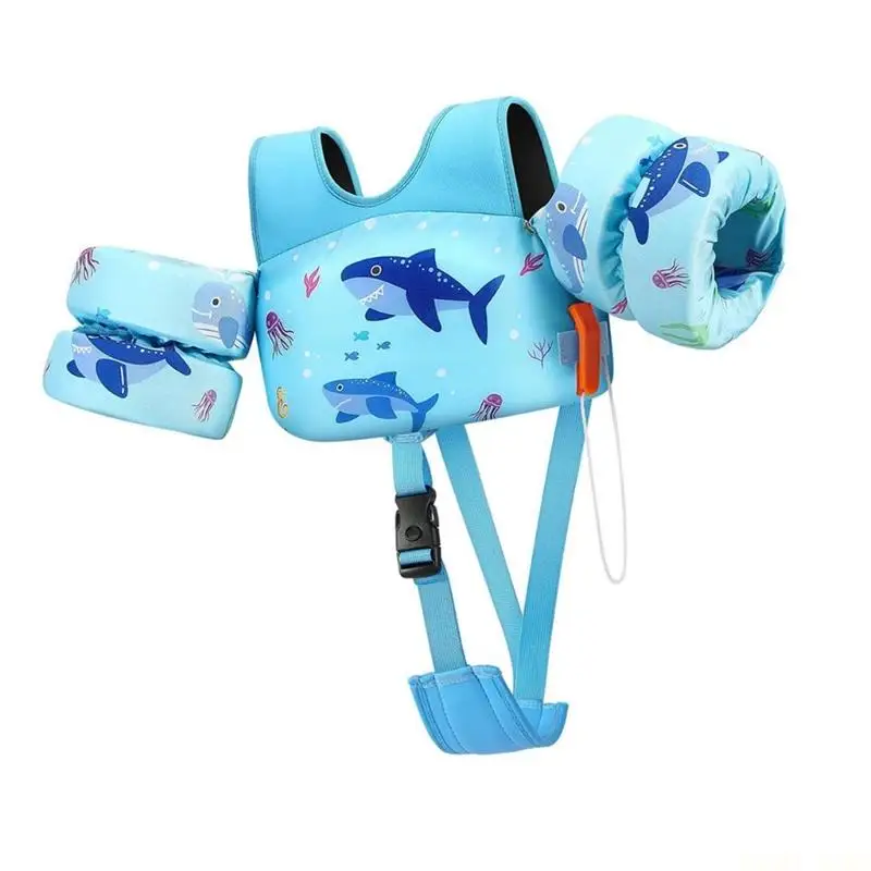

U2JB Toddlers Floatie Swimming Jackets Safety Swim Aid Jackets Water Pool Gift