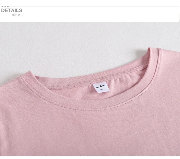 قميص نسائي جديد بأكمام طويلة مع طائرة مطرزة متعددة الألوان النسخة الكورية بلوفر ملون T ملابس خارجية غير رسمية #6