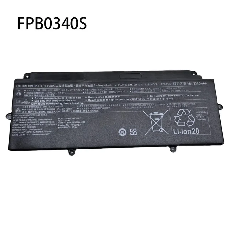 for Fujitsu FPB0339S FPCBP535 CP737633-01 3310A FPB0340S Battery Replacement
