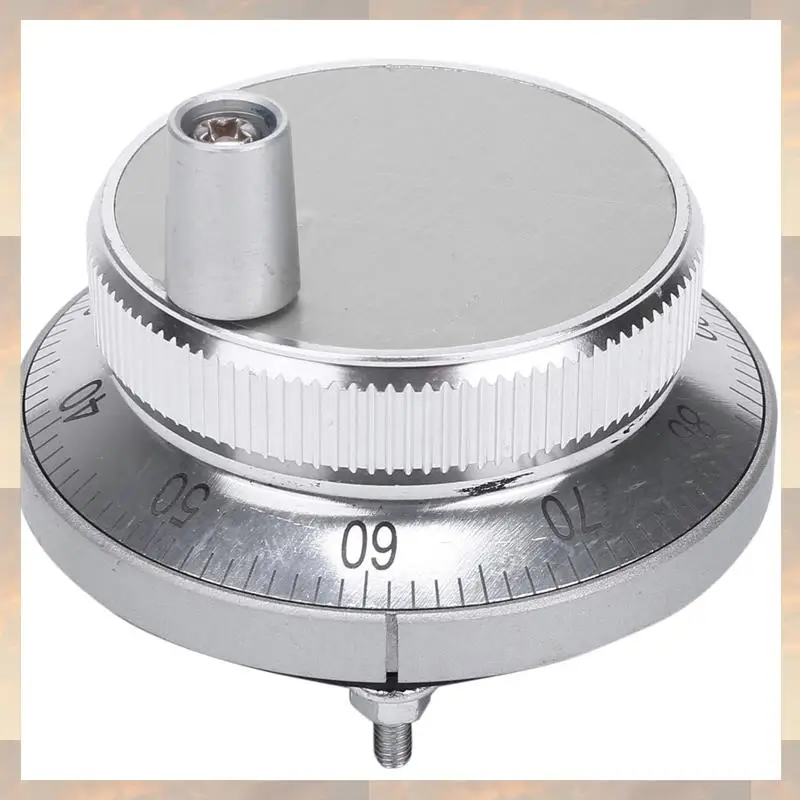 

Flash Trend 3X Hand Wheel Handle Kit 5V Manual Pulse Generator Cnc Machine Tool Rotary Encoder Electronic Hand Wheel,60Mm