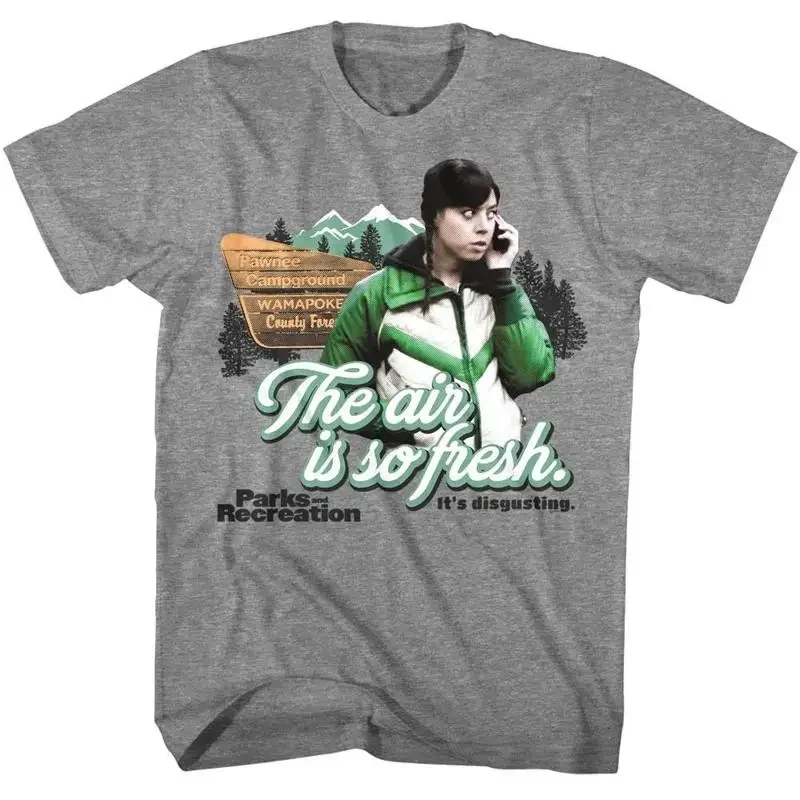 Parks and Recreation Fresh Air Is Disgusting Men's T Shirt