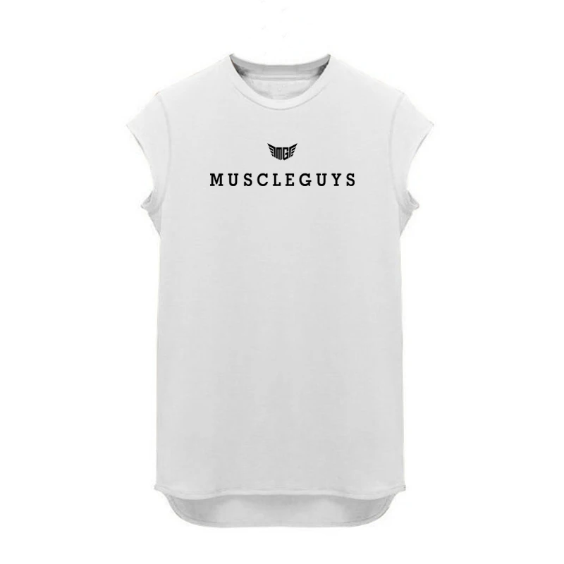 Gym Workout Muscle Bodybuilding Shirts Mens Fitness Running Sport Slim Fit Tshirt Summer Cotton Breathable Small Sleeve Clothing