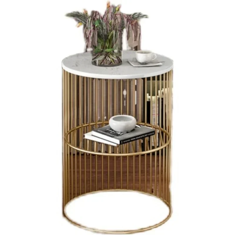 

Sofá de hierro forjado nórdico, esqu esm mesa centro, estante, Mini Mesa Redonda jsmol para sala estar