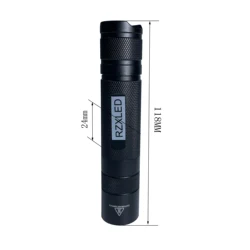 led 10-18mw uvc 254NM 265NM275NM295NM300NM308nm uv flashlight