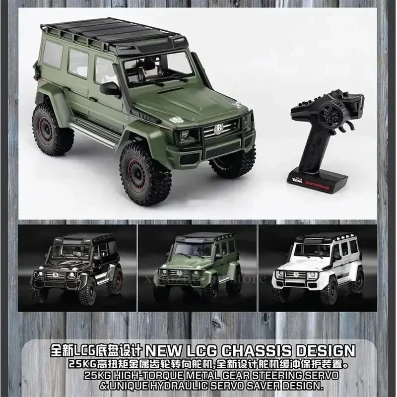 

2024 New Yikong Yk4106 1:10 Simulation Big G Rc Electric Climbing Vehicle Off Road Vehicle Tank Turning Remote Control Toy Car