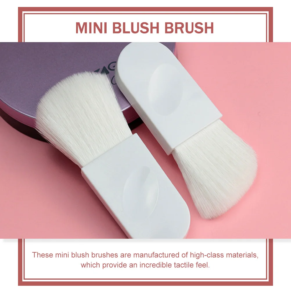 5 قطع من فرشاة أحمر الخدود الصغيرة، مادة عالية الجودة، حجم صغير، أداة مكياج سهلة الإمساك، بودرة أحمر الخدود المحمولة، مكياج الوجه #6