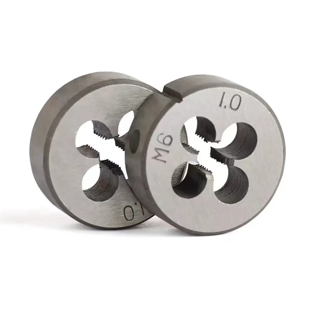 HSS Thread Die Metric Round Dies Cutting Tool Right Hand Alloy Steel M1 M2 M3 M4 M5 M6 M8 M10 M10 M12 M14