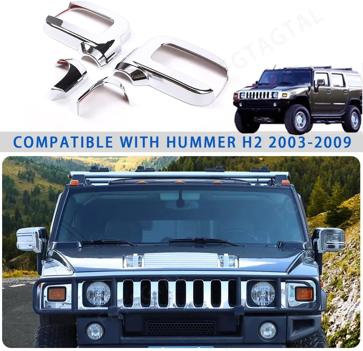 

ABS углеродный стиль автомобильное зеркало заднего вида чехол для Hummer H2 SUV SUT 2003-2009 защита зеркала бокового вида накладка аксессуары