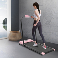 2 In 1 Foldable Treadmill 3.0Hp Under Desk Electric Treadmill With Remote Control And Led Display Gym Walking Jogging For Home