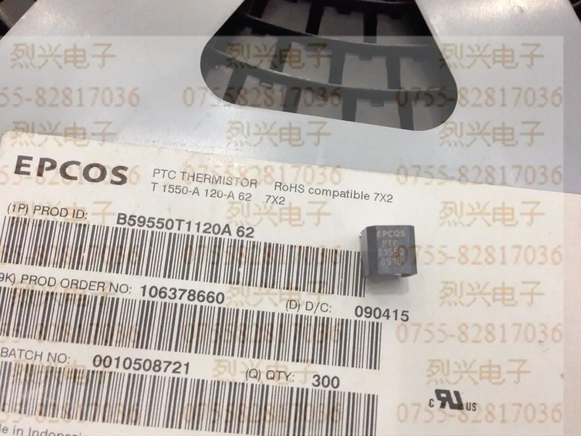 

50 шт./EPCOS PTC T1550 B59550T1120A262 термистор с двойным запуском, положительная температура