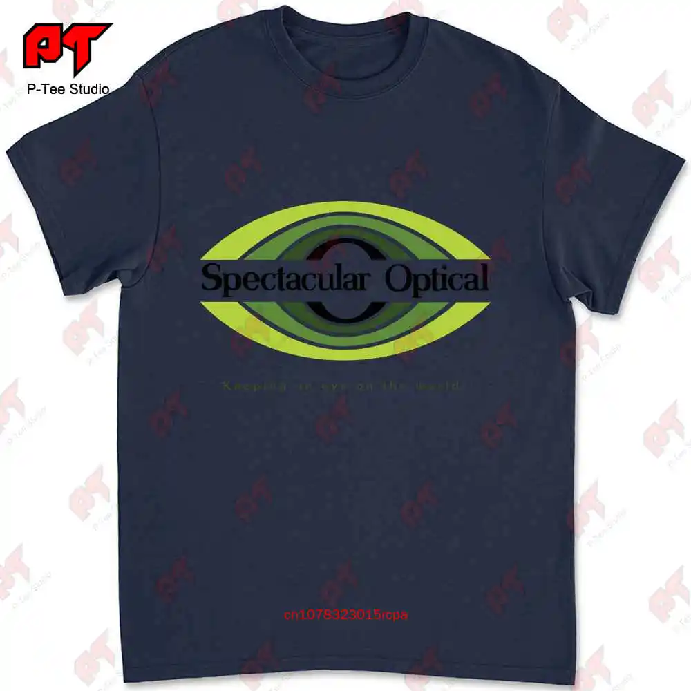 Spectacular Optical Videodrome Sign Insignia Logo T-shirt 714O