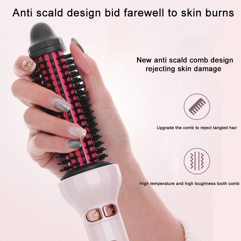 Electric Tourmaline Ceramic Heating Curling Rod Automatic Rotation Curling Rod New Product Large Curling Hair Permer