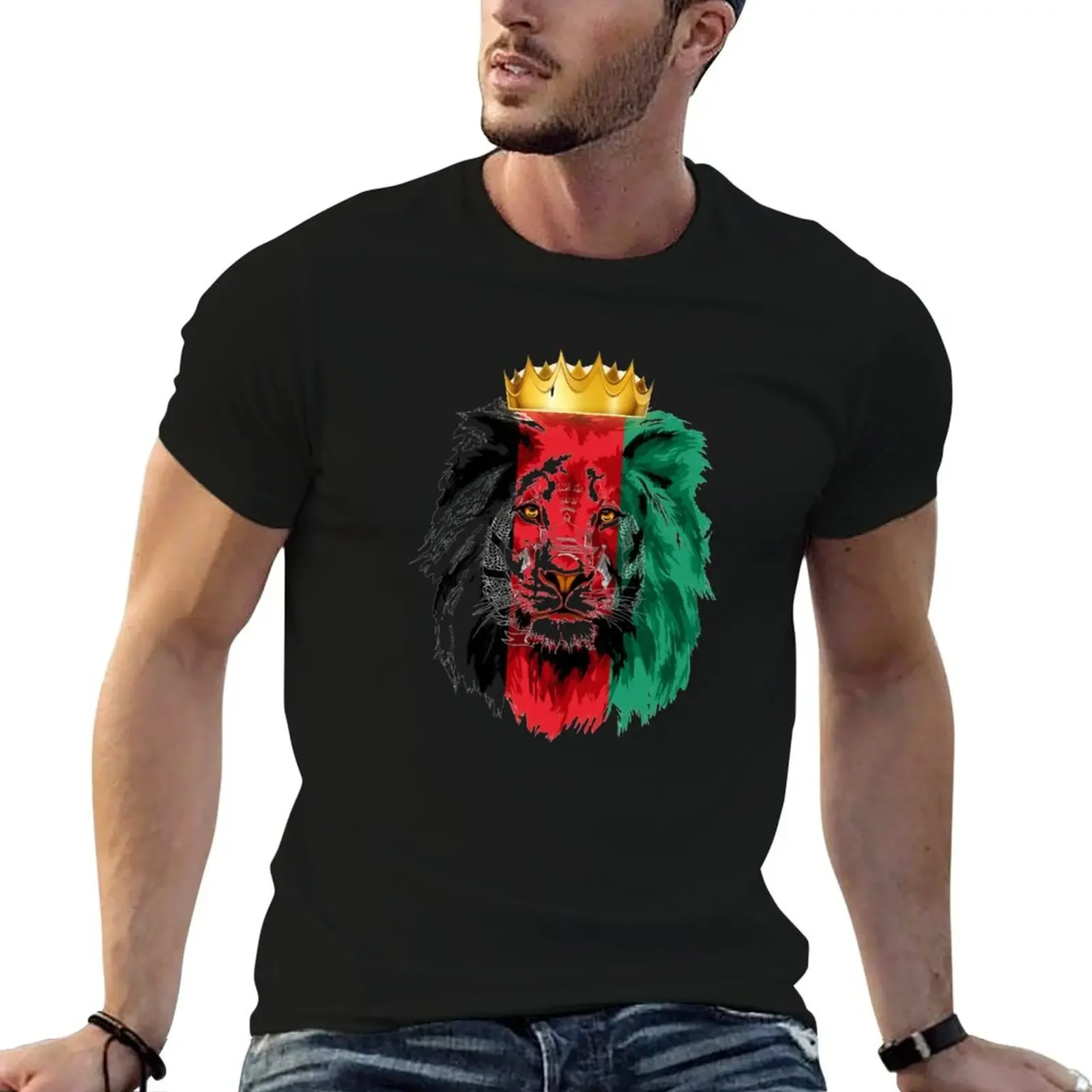 Afghanistan Flag T-Shirt Aesthetic clothing customs tees oversizeds plus size men clothing