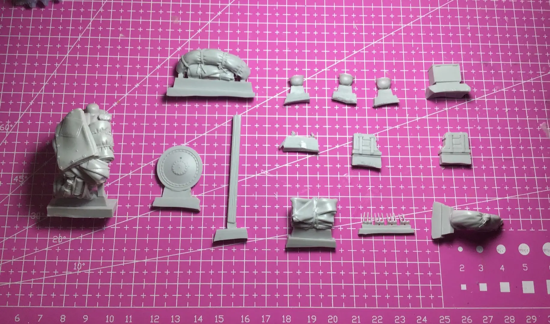 1/35  Resin Model Figure GK，Tank accessories , Unassembled and unpainted kit