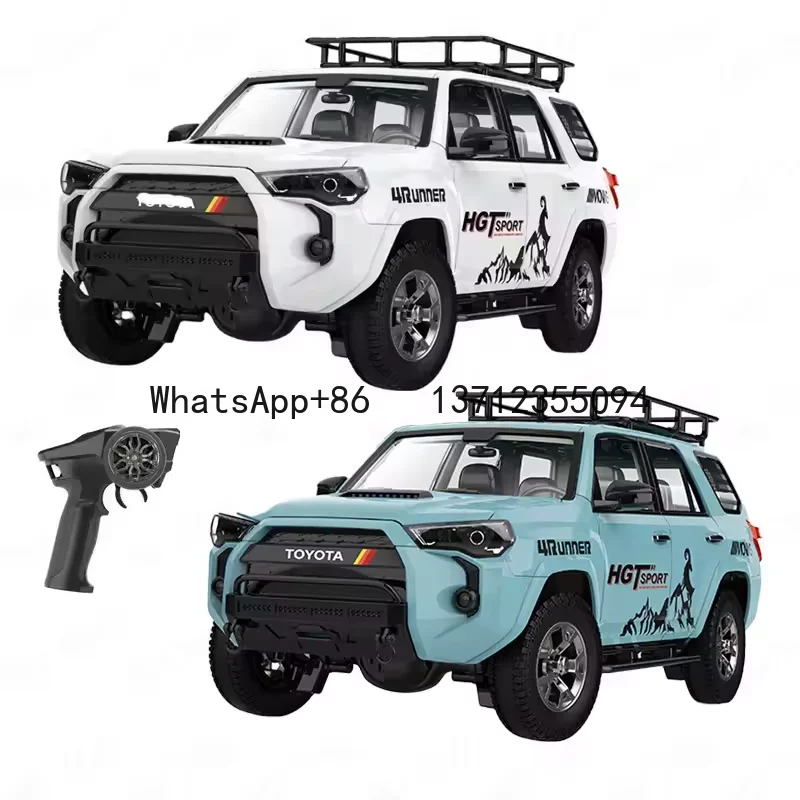 

SJY-HG4-52 1/18 RC Car High Simulation Electric Model with Static Light Smoke Sound Effects 4WD RC Car Toy