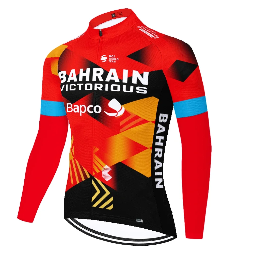 Ropa de Ciclismo de Verano y Primavera 2026 BAHRAIN, Jersey de Ciclismo Masculino, Enduro, Jersey MTB, Ropa de Ciclismo