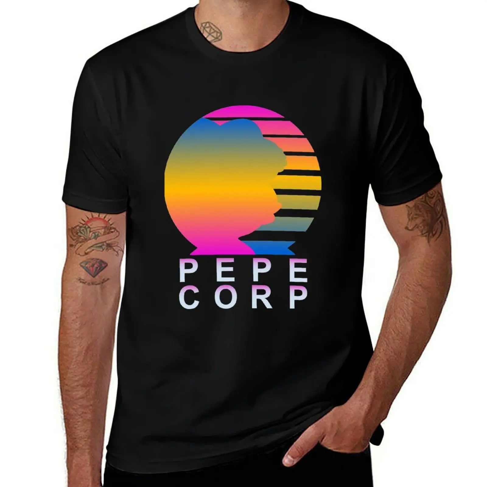 

PEPE CORP T-Shirt man t shirt cotton high quality graphic t shirts for man man t shirt luxury T-shirt
