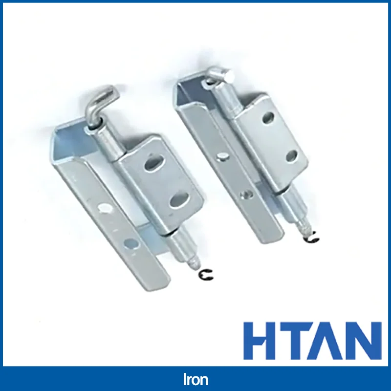 4pcs Removable And Weldable Iron Hinges Are Used For Industrial Electrical Equipment Mechanical Cabinets And Hidden Hinges