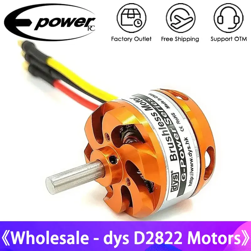 

DYS Parts Brushless Outward Rotation Motor D3530 1400KV 1100KV 1700KV Suitable For Fixed-wing RC Helicopter Quadcopter Toys