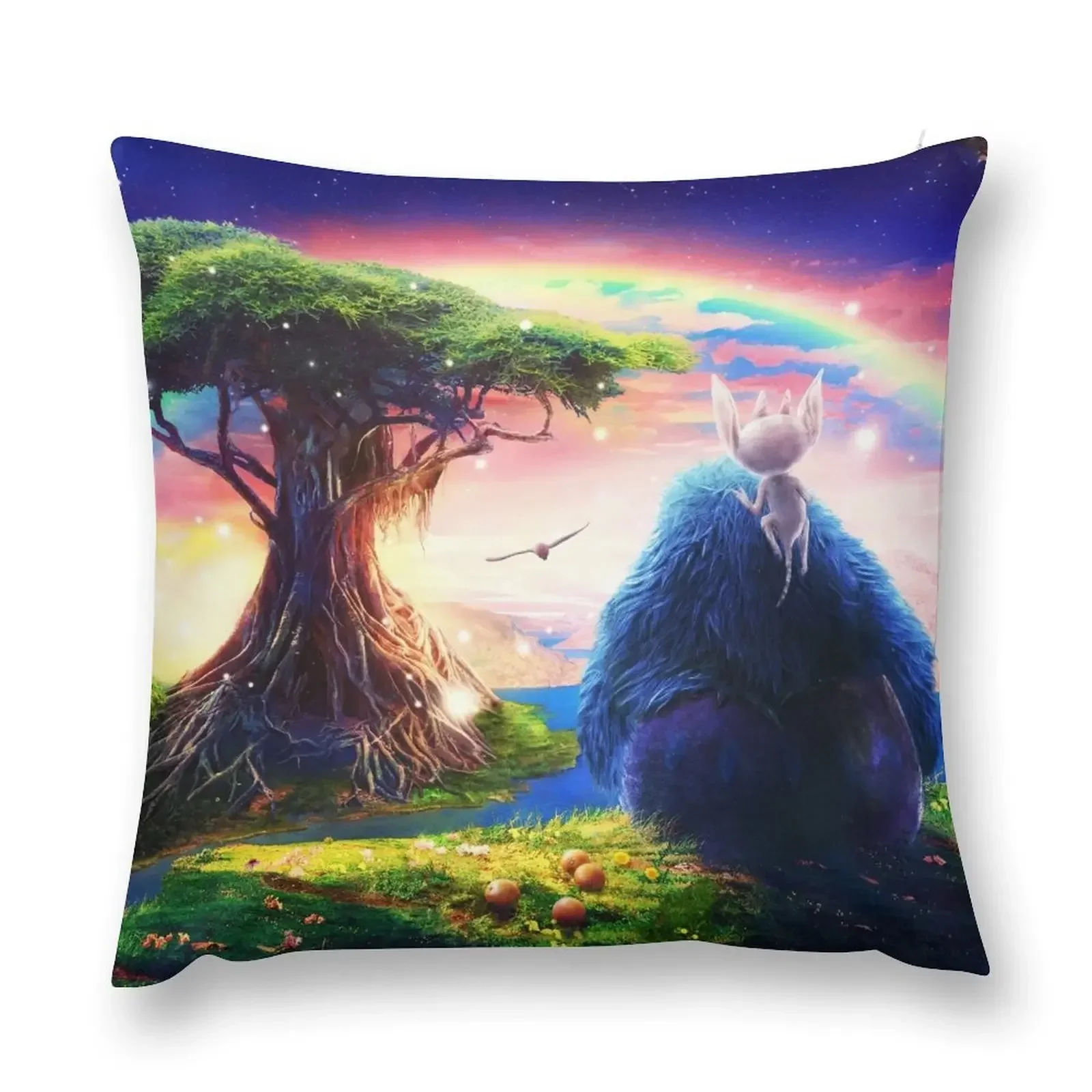 

Ori and the Blind Forest Throw Pillow ornamental pillows Sofa Cushion Cover pillow cover christmas pillow