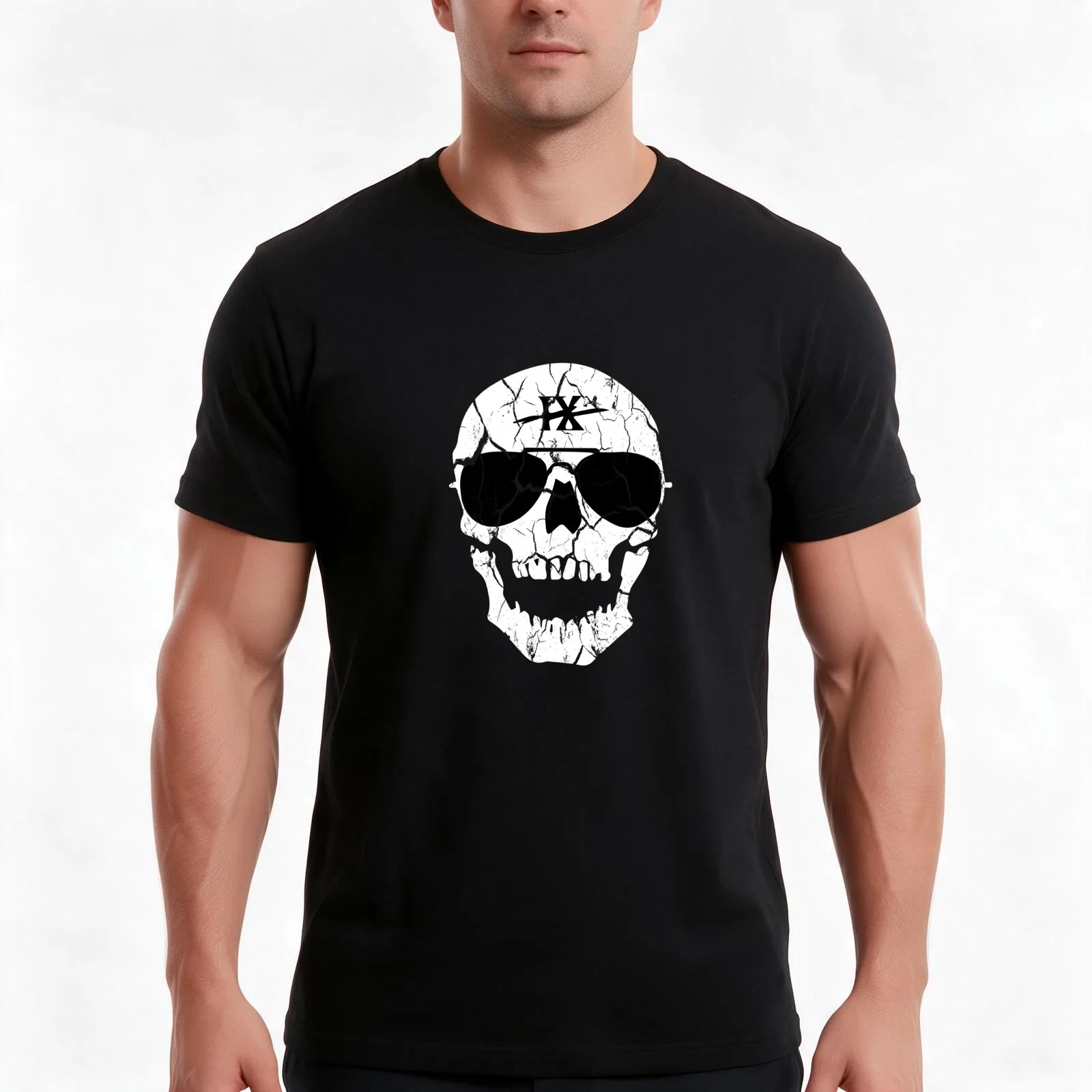 Harrow The Ninth T-Shirt, Summer Casual Cotton Tee, Oversized Streetwear Tops, Vintage Graphic Print, Loose Fit Short Sleeve