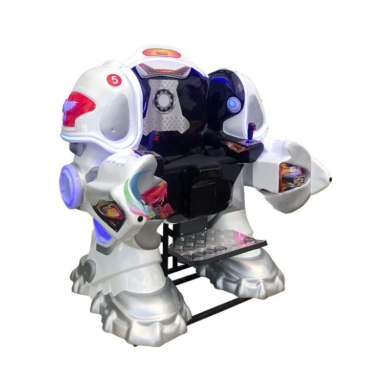 Electric Amusement Vehicle War Gang Double Walking Battle Robot