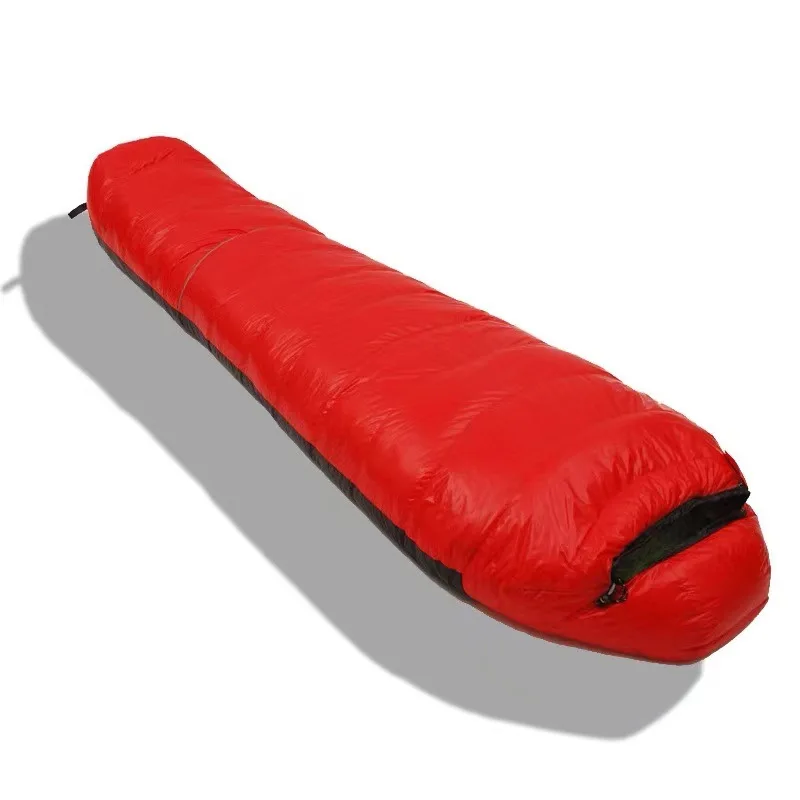 Ultra light duck down mummy down sleeping bag adult lunch break outdoor camping portable single