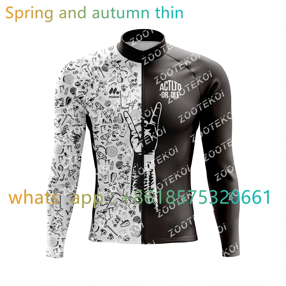 

Actlto Of Dle Bh Team Herfst Wielertrui Lange Mouwen Mountainbike Kleding Wear Racing Fiets Kleding Ropa Maillot Ciclismo