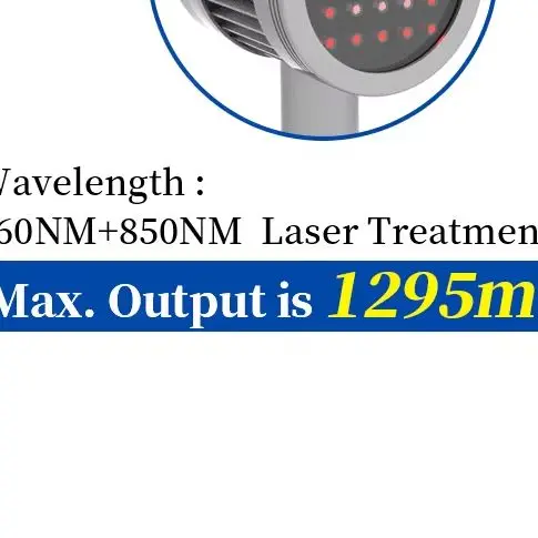 

COZING 25 Diodes Laser Device 808nm Penetrates Deep Tissue, 650nm Reduces Inflammation for Pain Relief