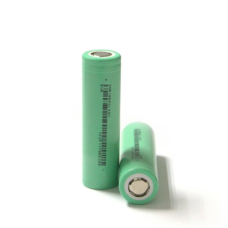 Rechargeable EVE lithium18650 battery li ion 3200 mah battery 3.7V 18650 cell