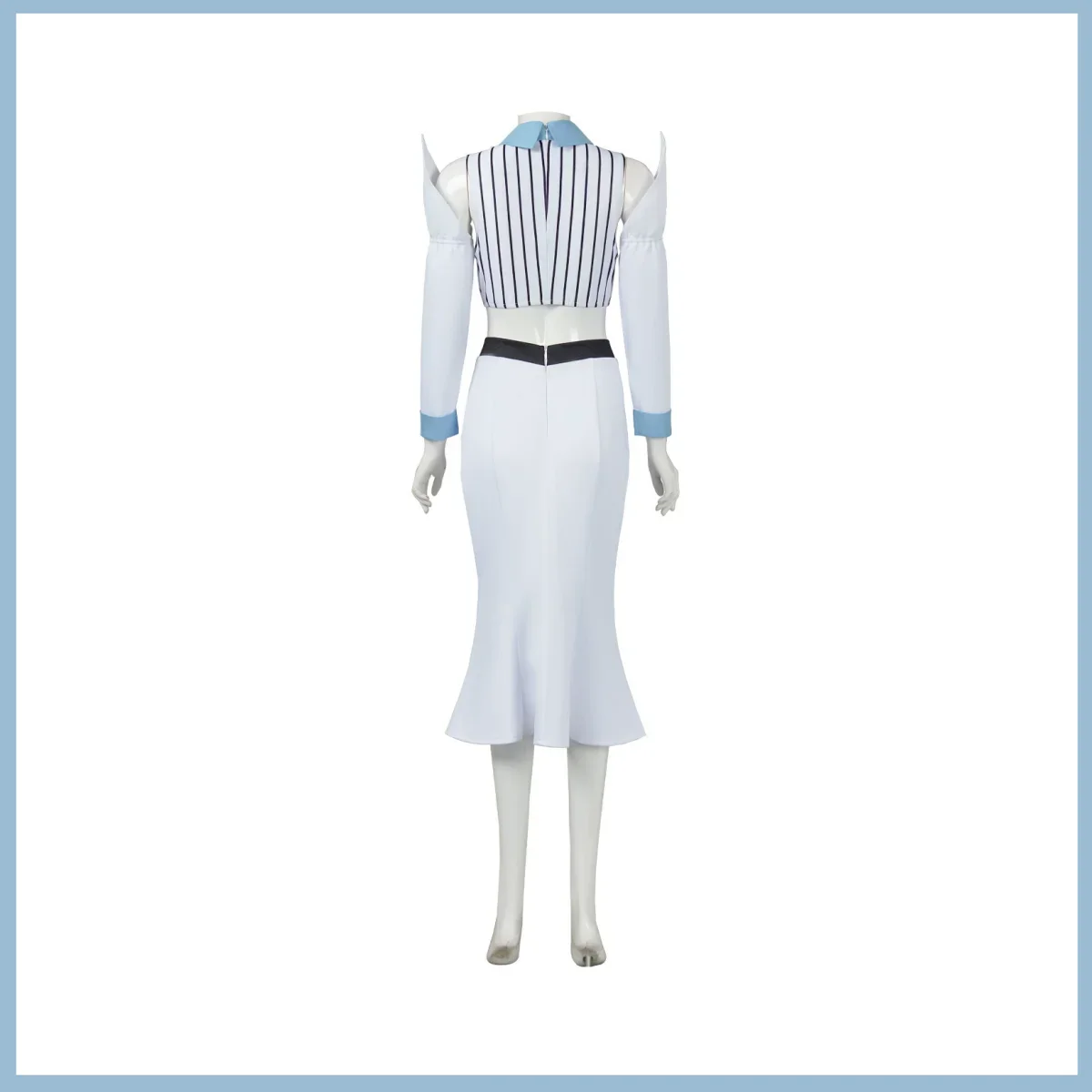 2026 Anime Sexy Carnival Halloween Suit Bleach Inoue Princess Orihime Cosplay Costume White Tops Skirt Uniform Wig Adult Woman view 5